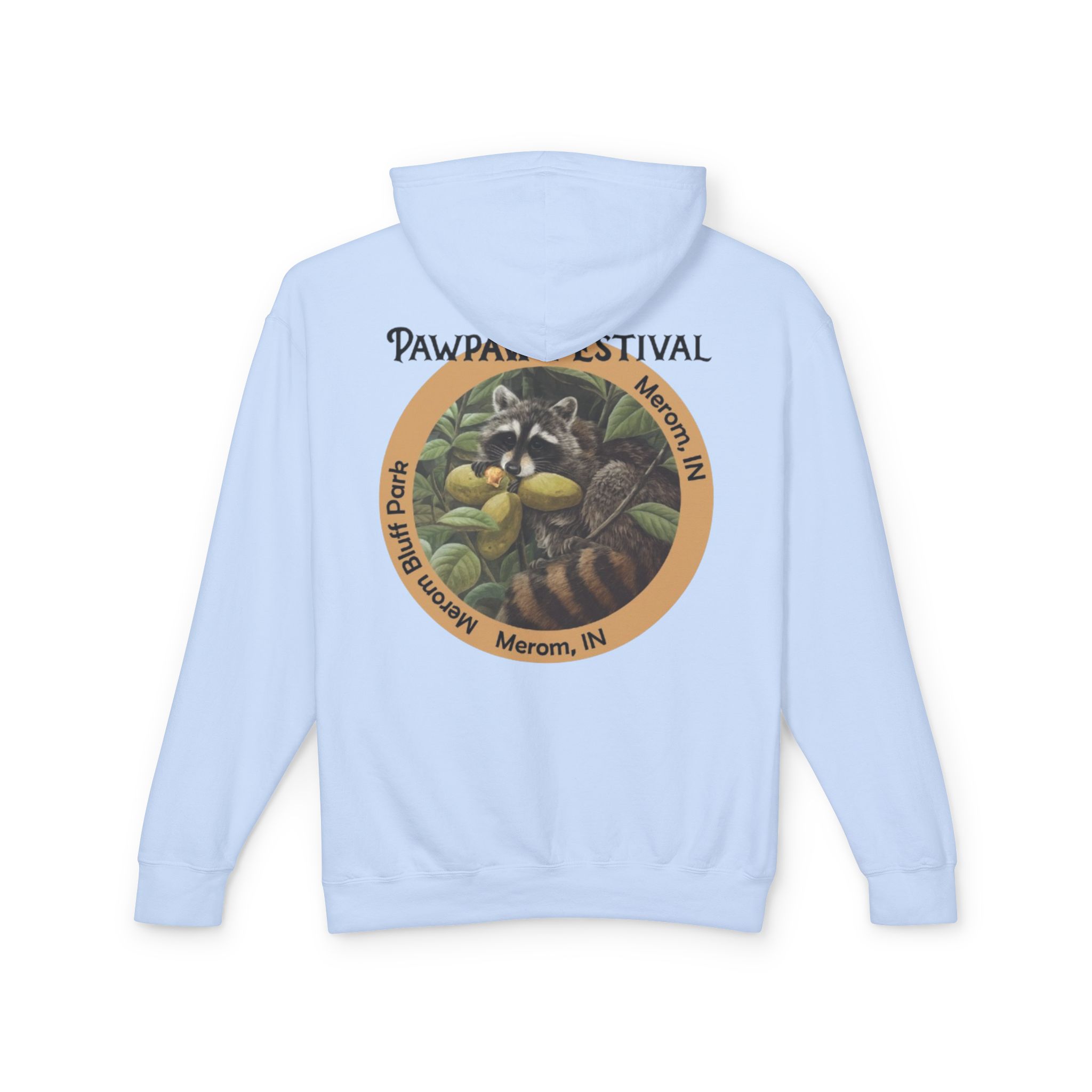 Pawpaw Racoon Hooded Sweatshirt - Image 10