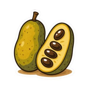 Pawpaw Kiss-Cut Stickers