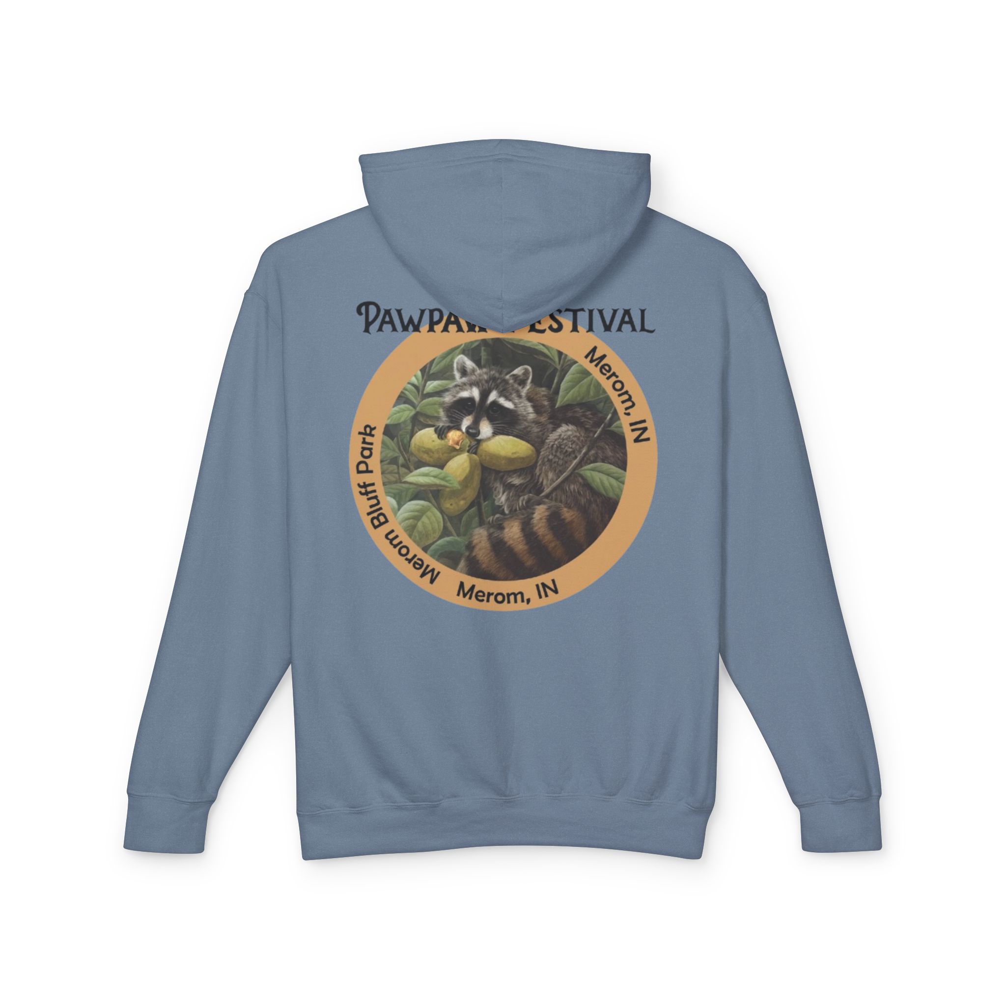 Pawpaw Racoon Hooded Sweatshirt - Image 34