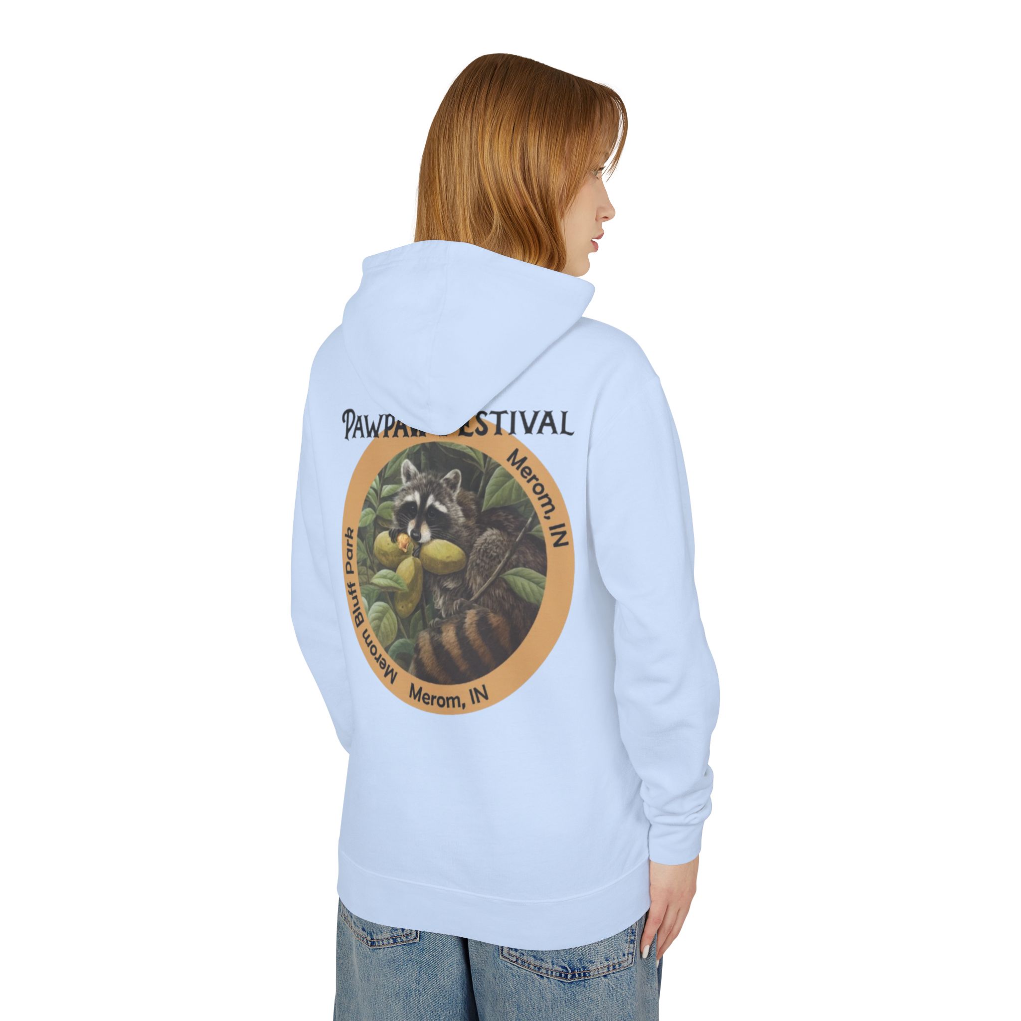 Pawpaw Racoon Hooded Sweatshirt - Image 12