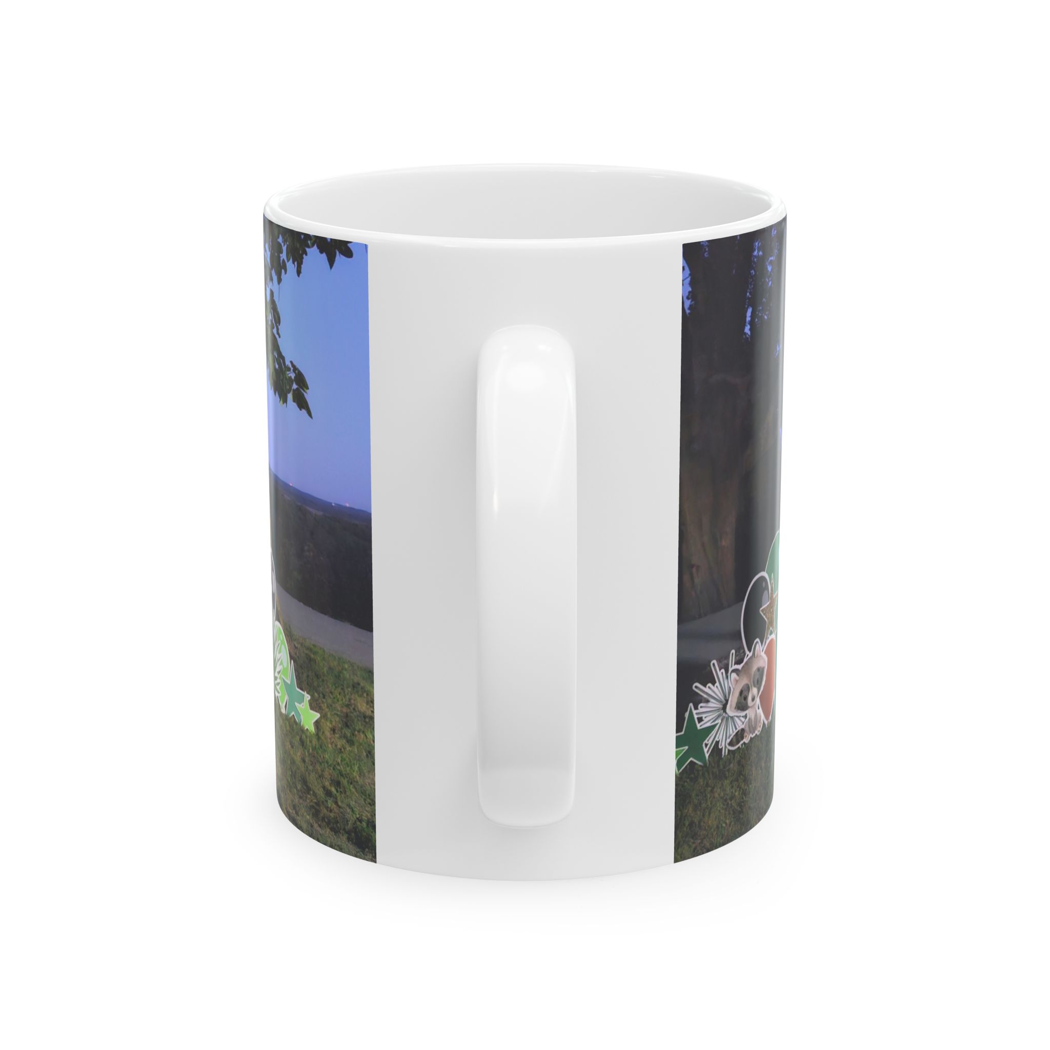 Pawpaw Festival Ceramic Mug, (11oz, 15oz) - Image 2