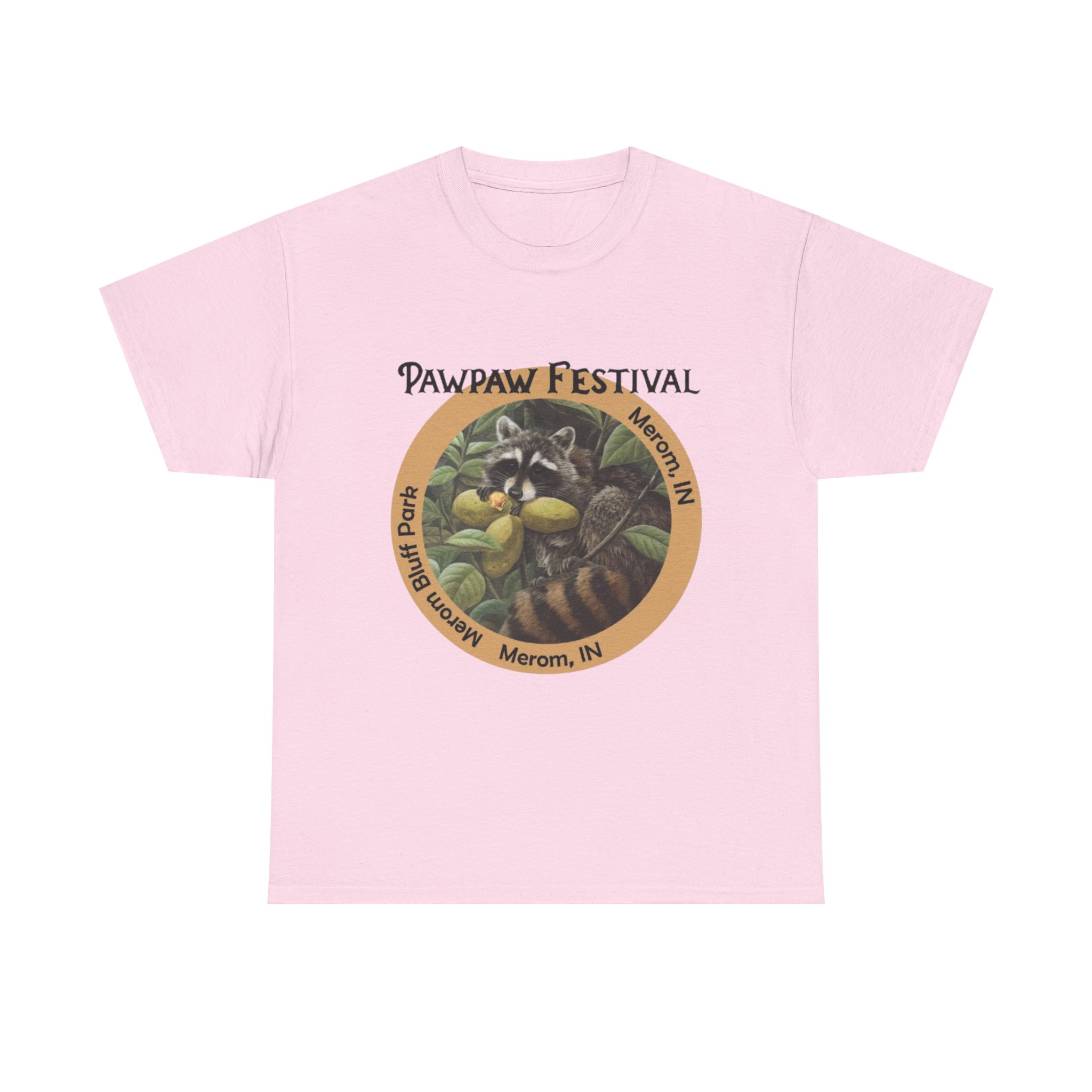 Pawpaw Racoon Heavy Cotton Tee - Image 17