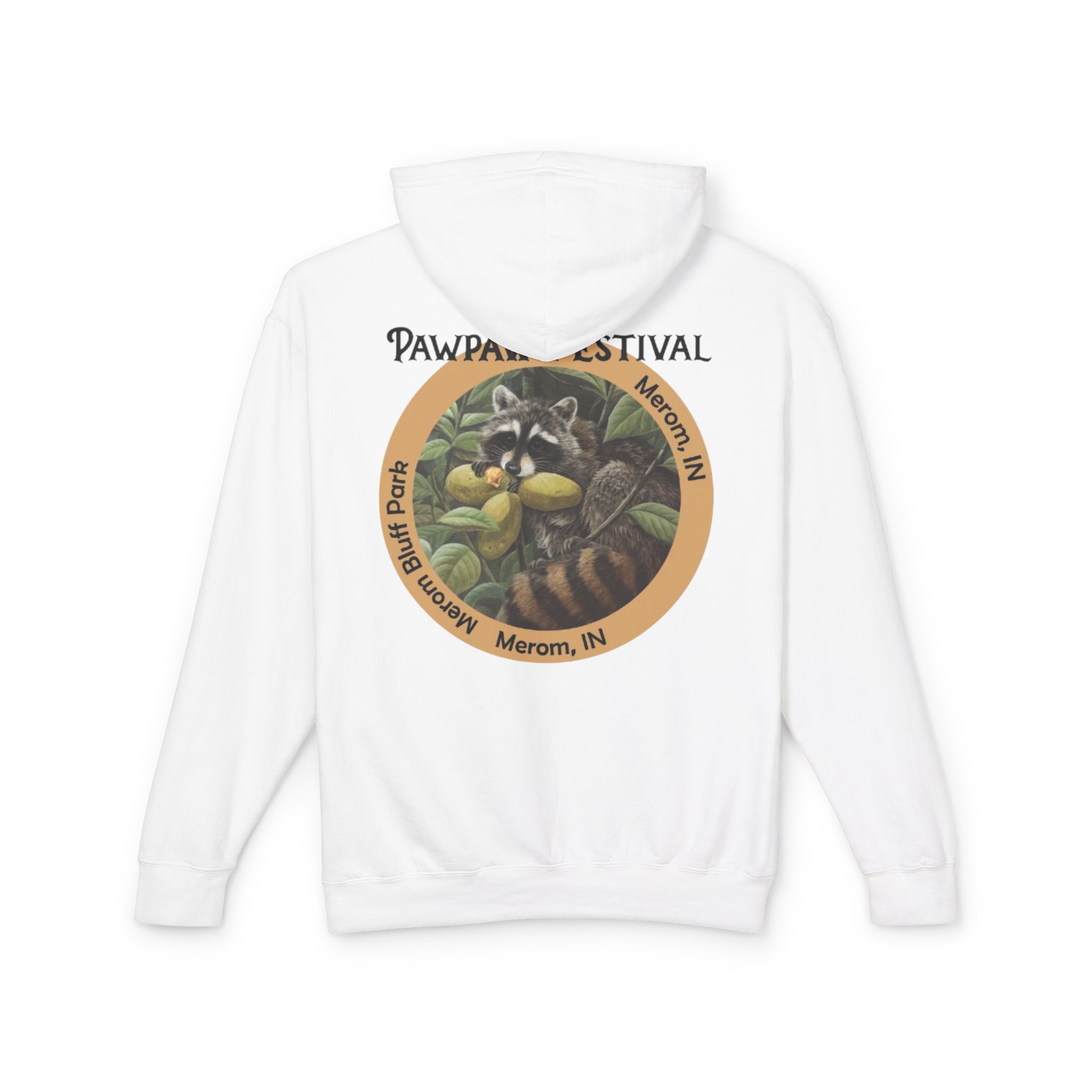 Pawpaw Racoon Hooded Sweatshirt - Image 2