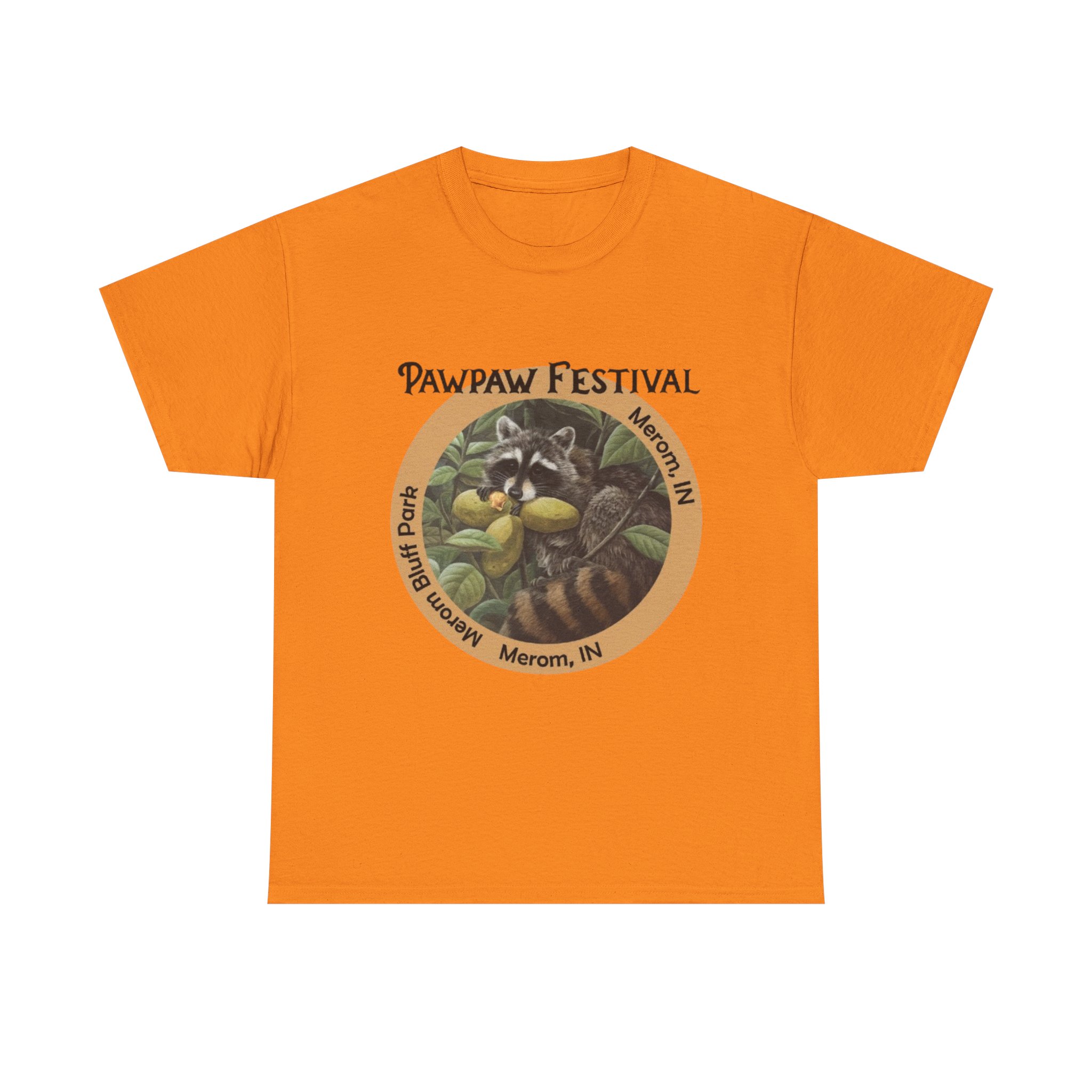 Pawpaw Racoon Heavy Cotton Tee - Image 25