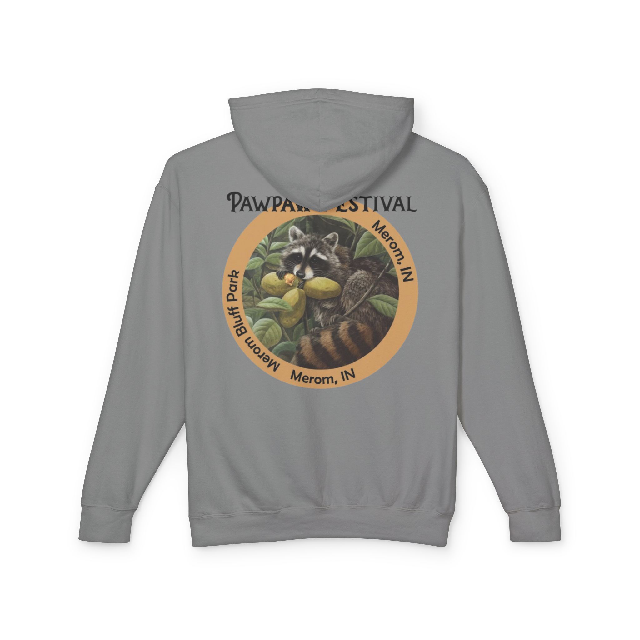 Pawpaw Racoon Hooded Sweatshirt - Image 30