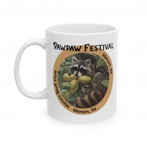 Pawpaw Racoon Ceramic Mug