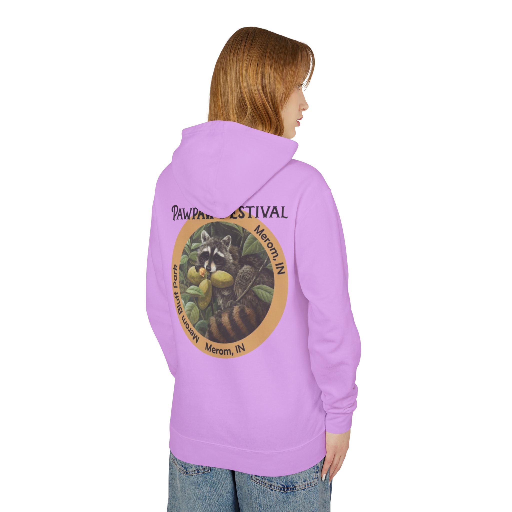 Pawpaw Racoon Hooded Sweatshirt - Image 16