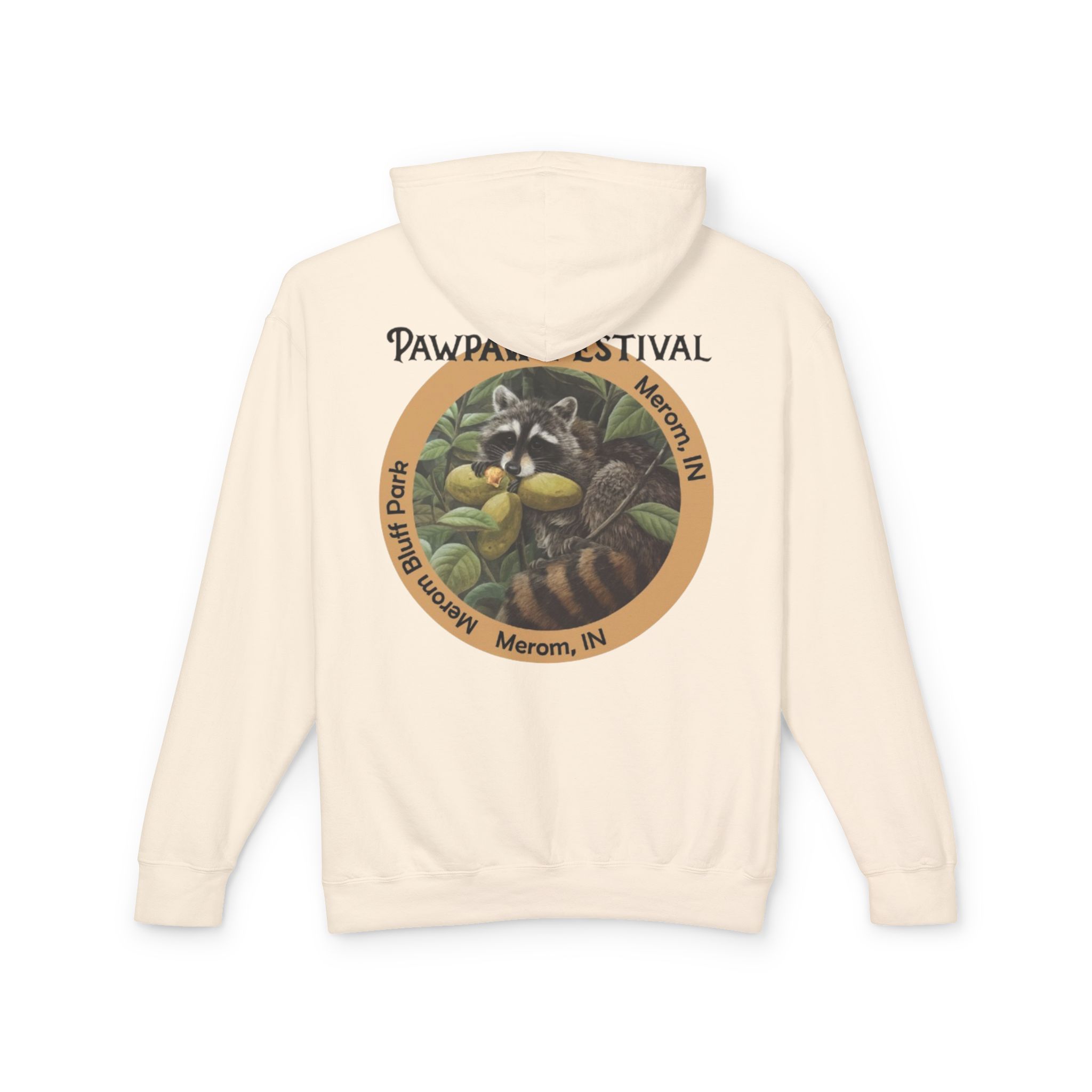 Pawpaw Racoon Hooded Sweatshirt - Image 6