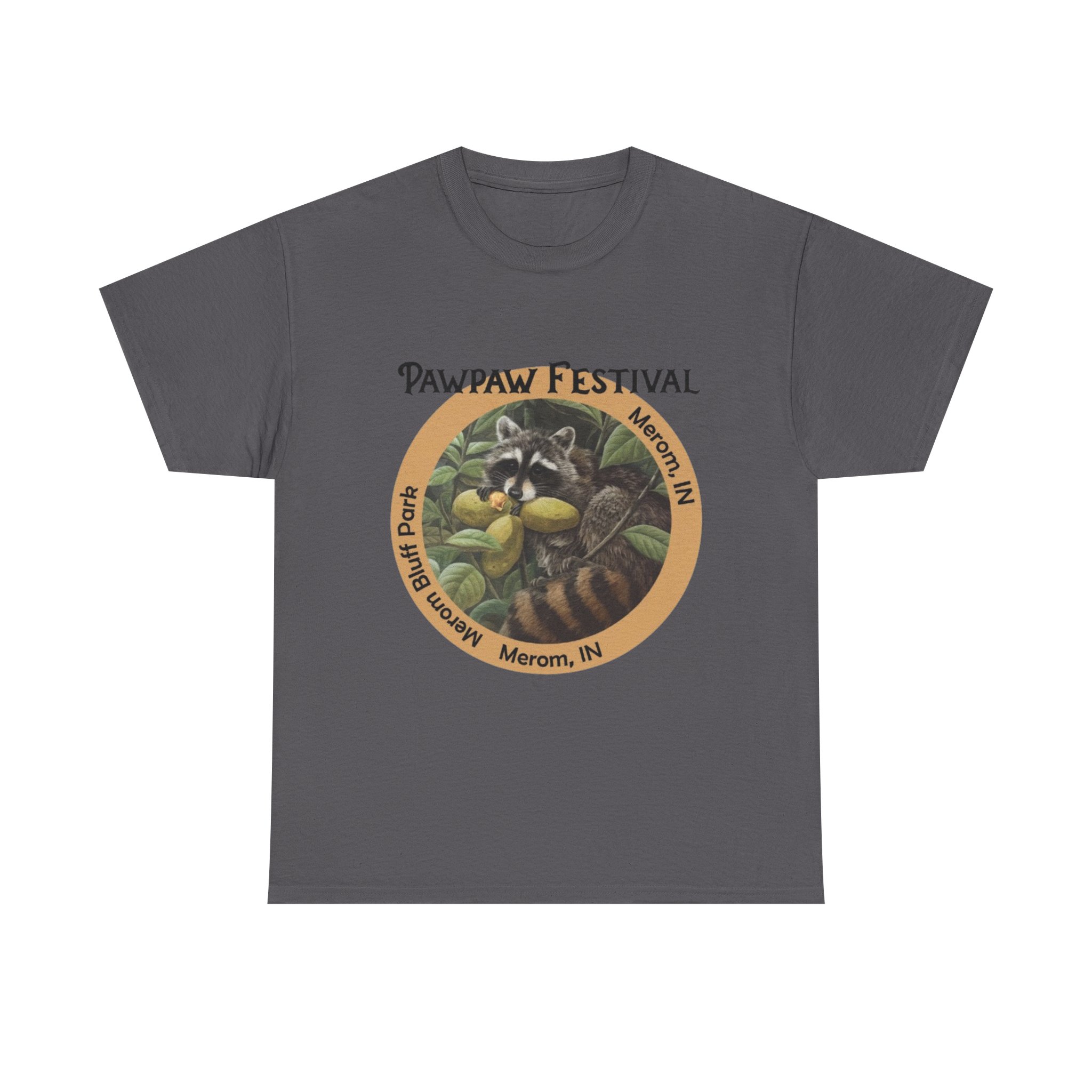 Pawpaw Racoon Heavy Cotton Tee - Image 13