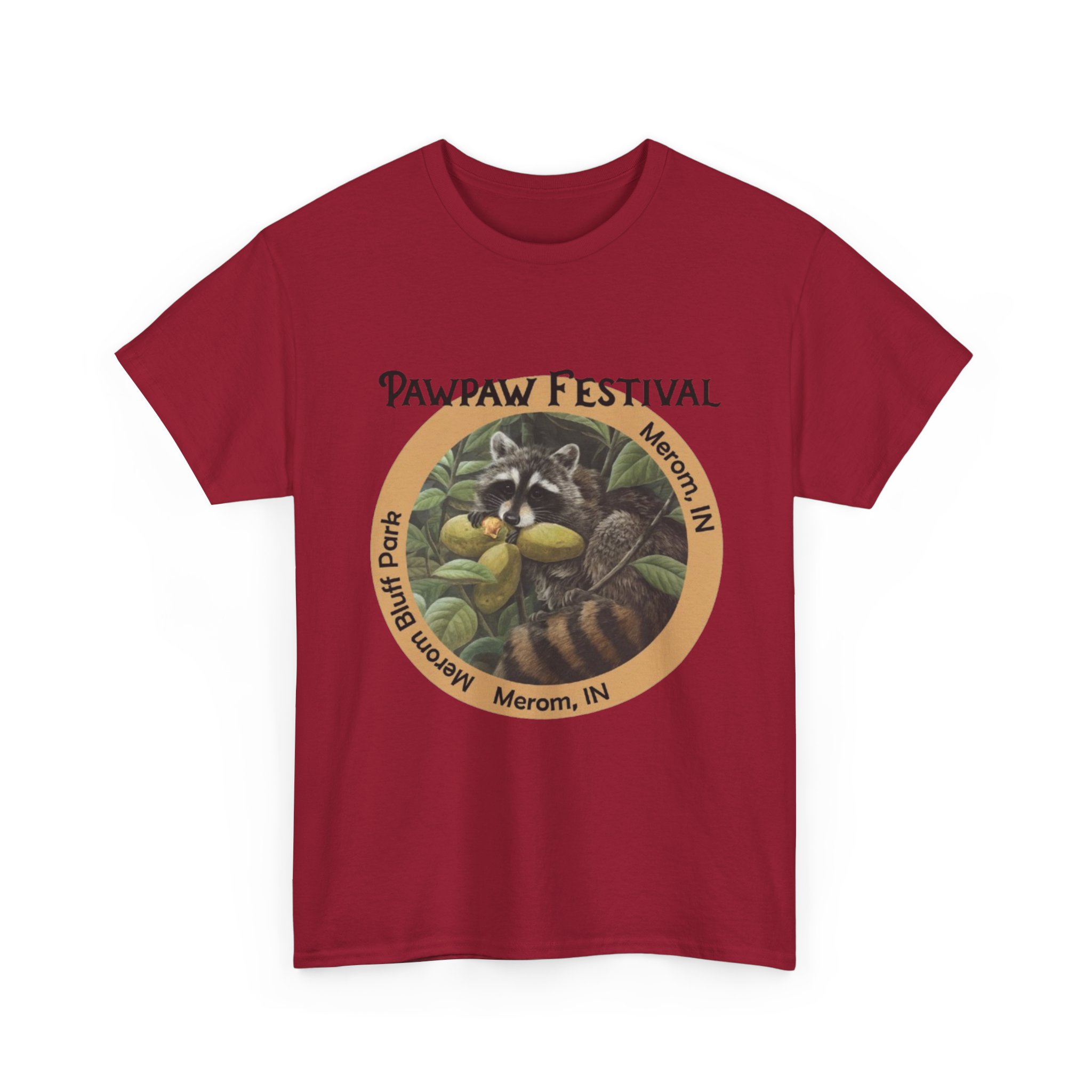 Pawpaw Racoon Heavy Cotton Tee - Image 23