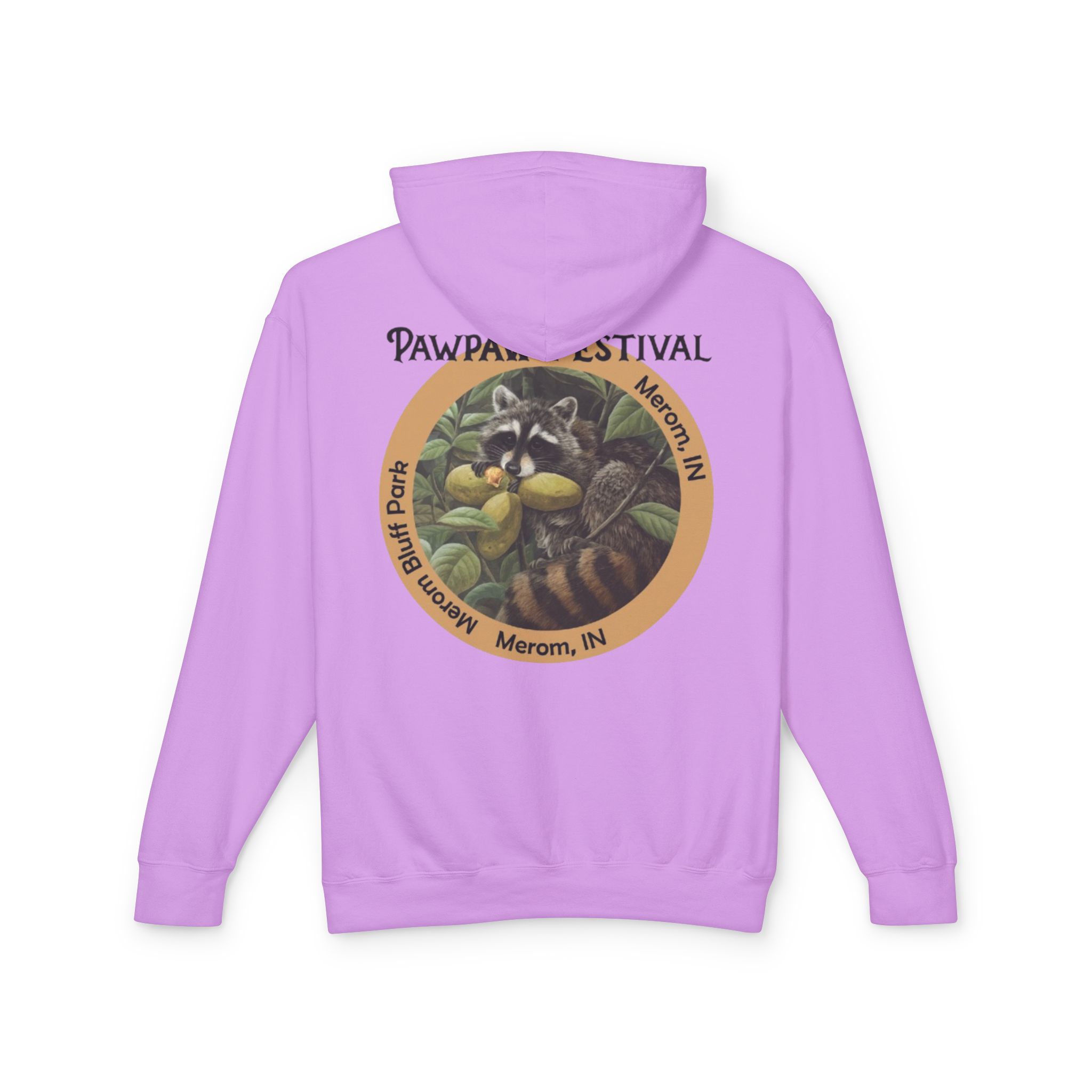 Pawpaw Racoon Hooded Sweatshirt - Image 14