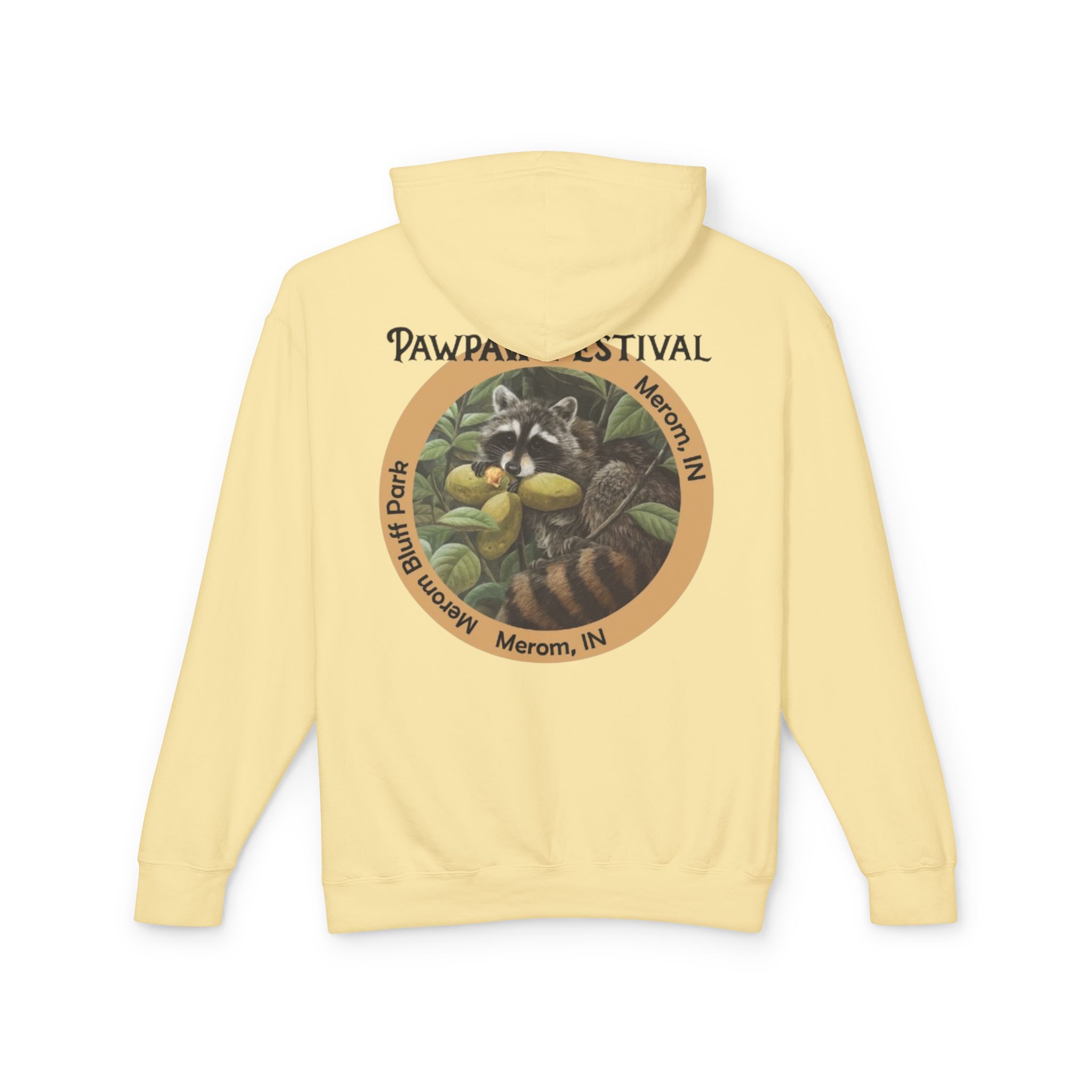 Pawpaw Racoon Hooded Sweatshirt - Image 26