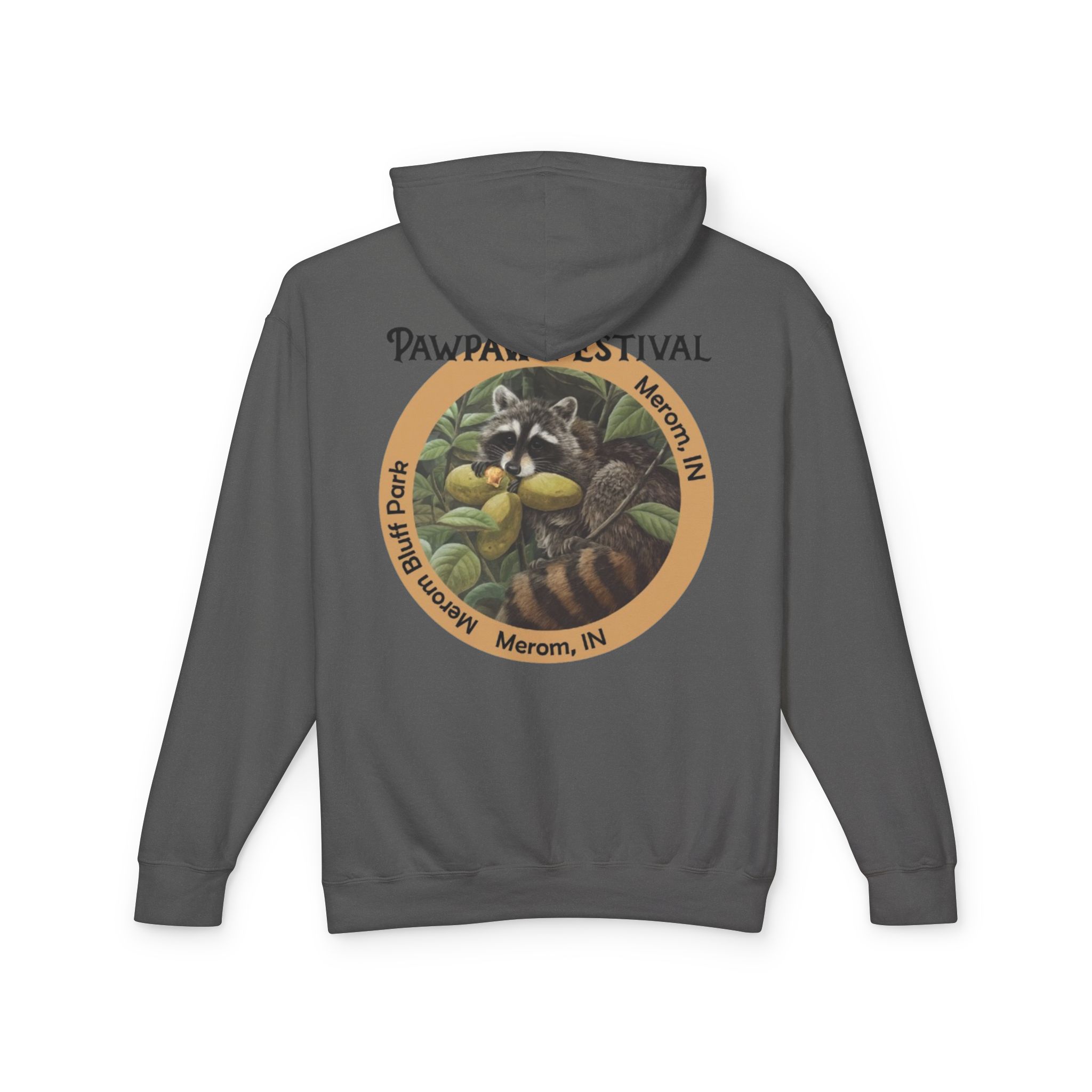Pawpaw Racoon Hooded Sweatshirt - Image 22
