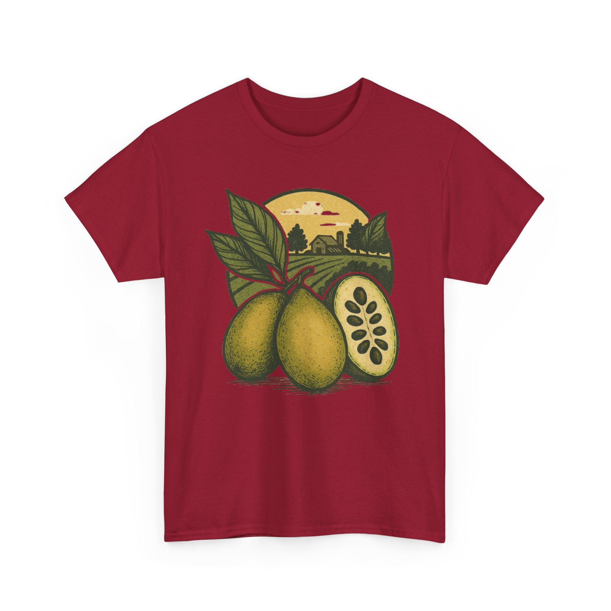 Rustic Pawpaw Heavy Cotton Tee - Image 27