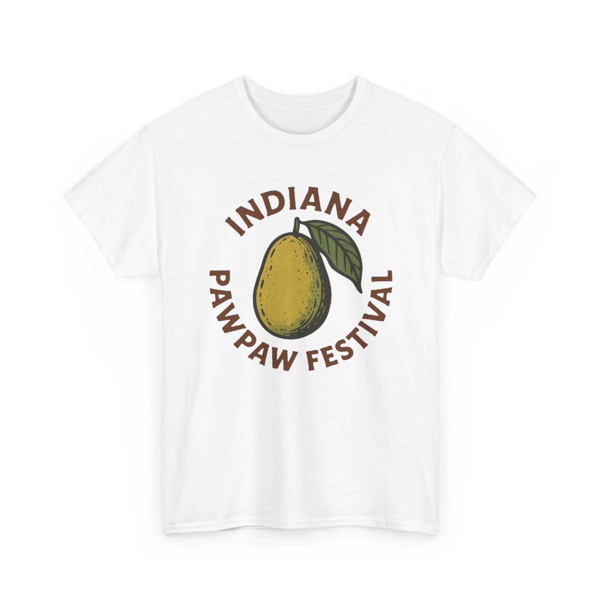 Indiana Pawpaw Heavy Cotton Tee - Image 3