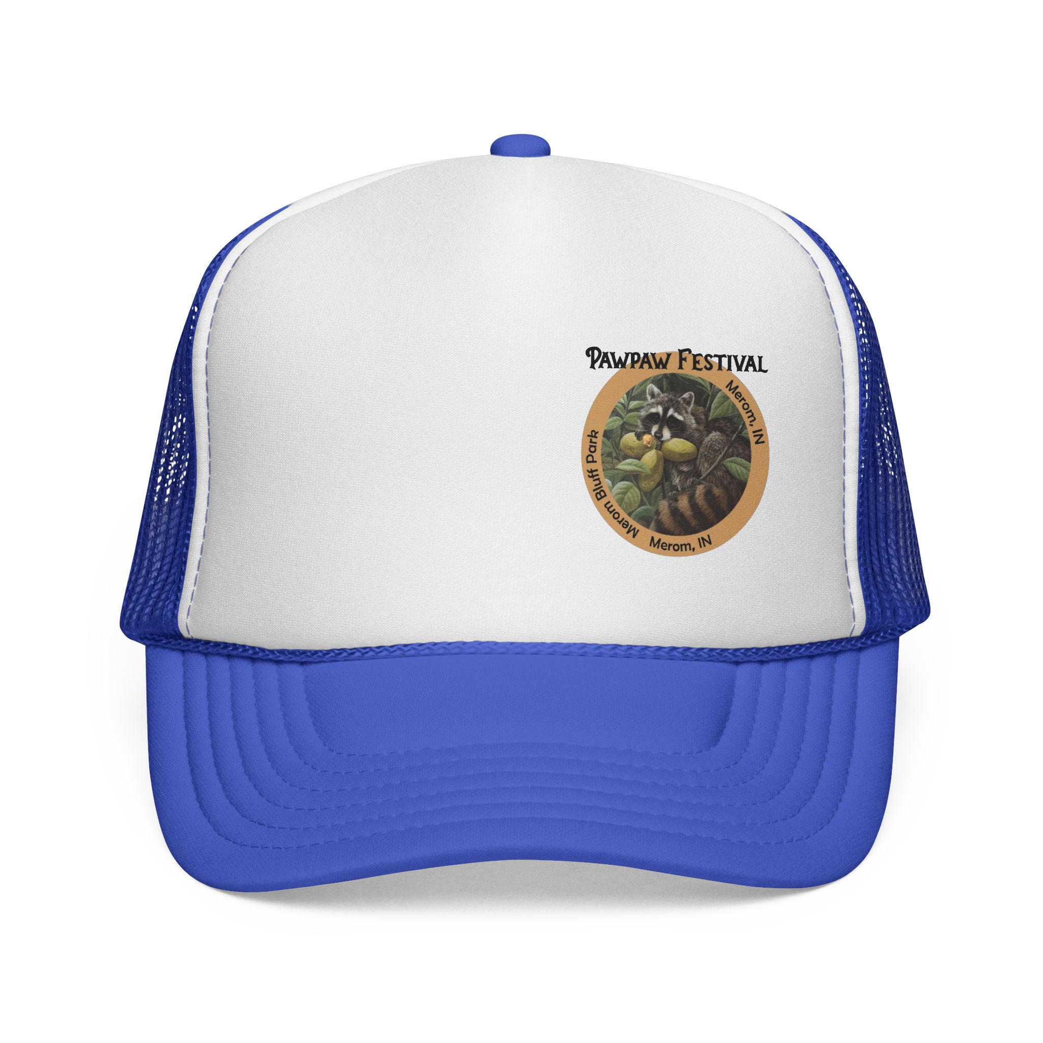 Racoon Pawpaw Trucker Cap - Image 13