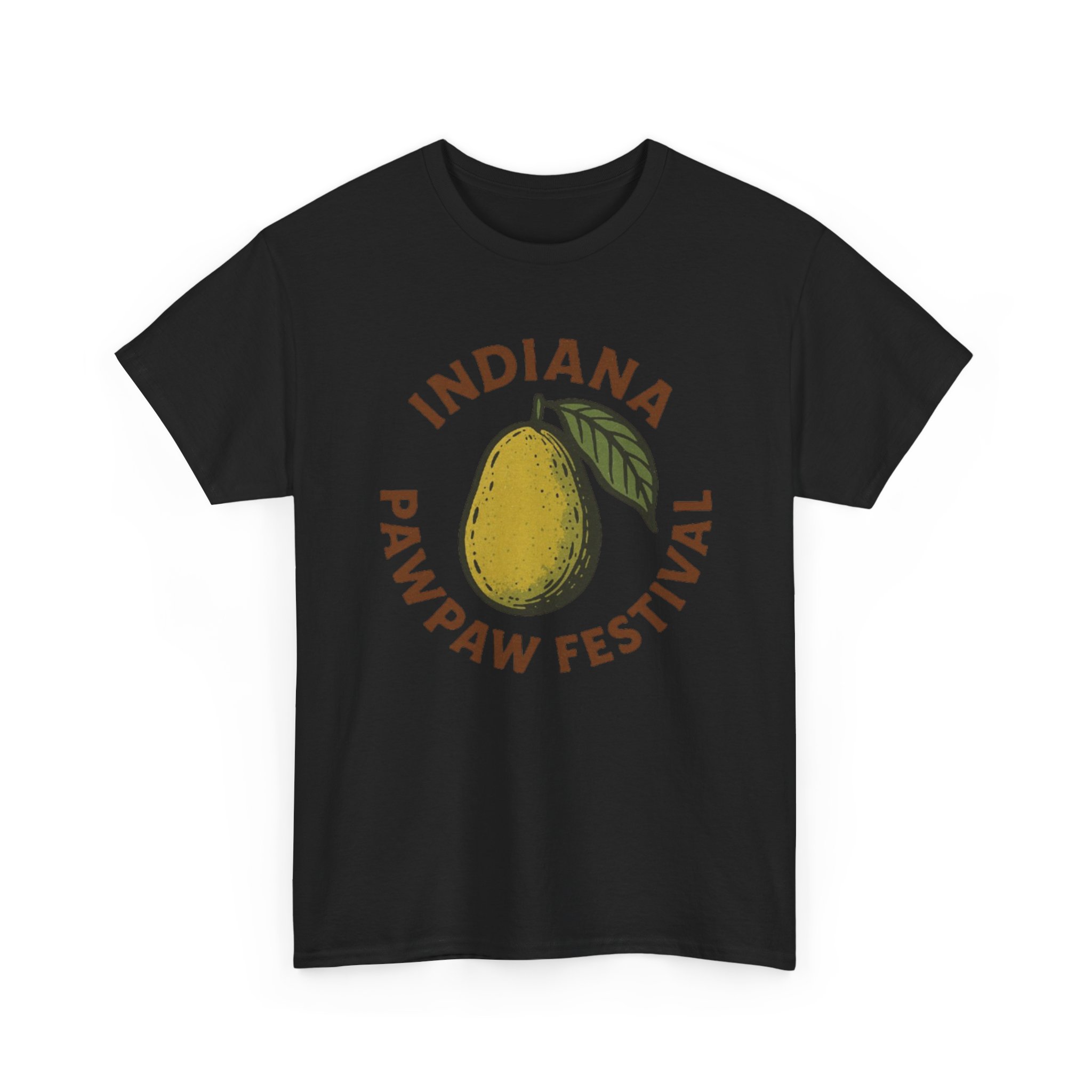 Indiana Pawpaw Heavy Cotton Tee - Image 7
