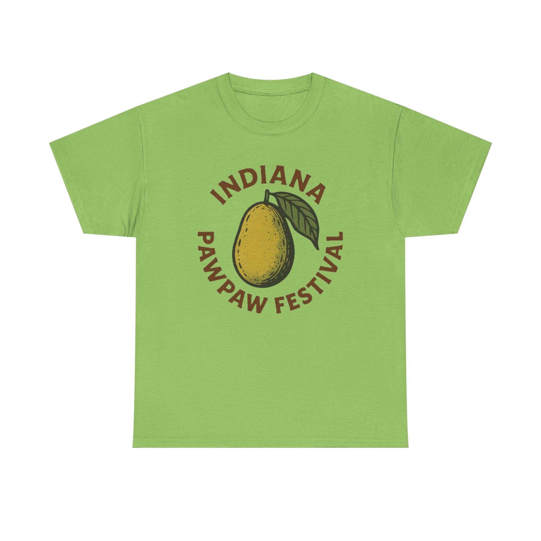 Indiana Pawpaw Heavy Cotton Tee - Image 9