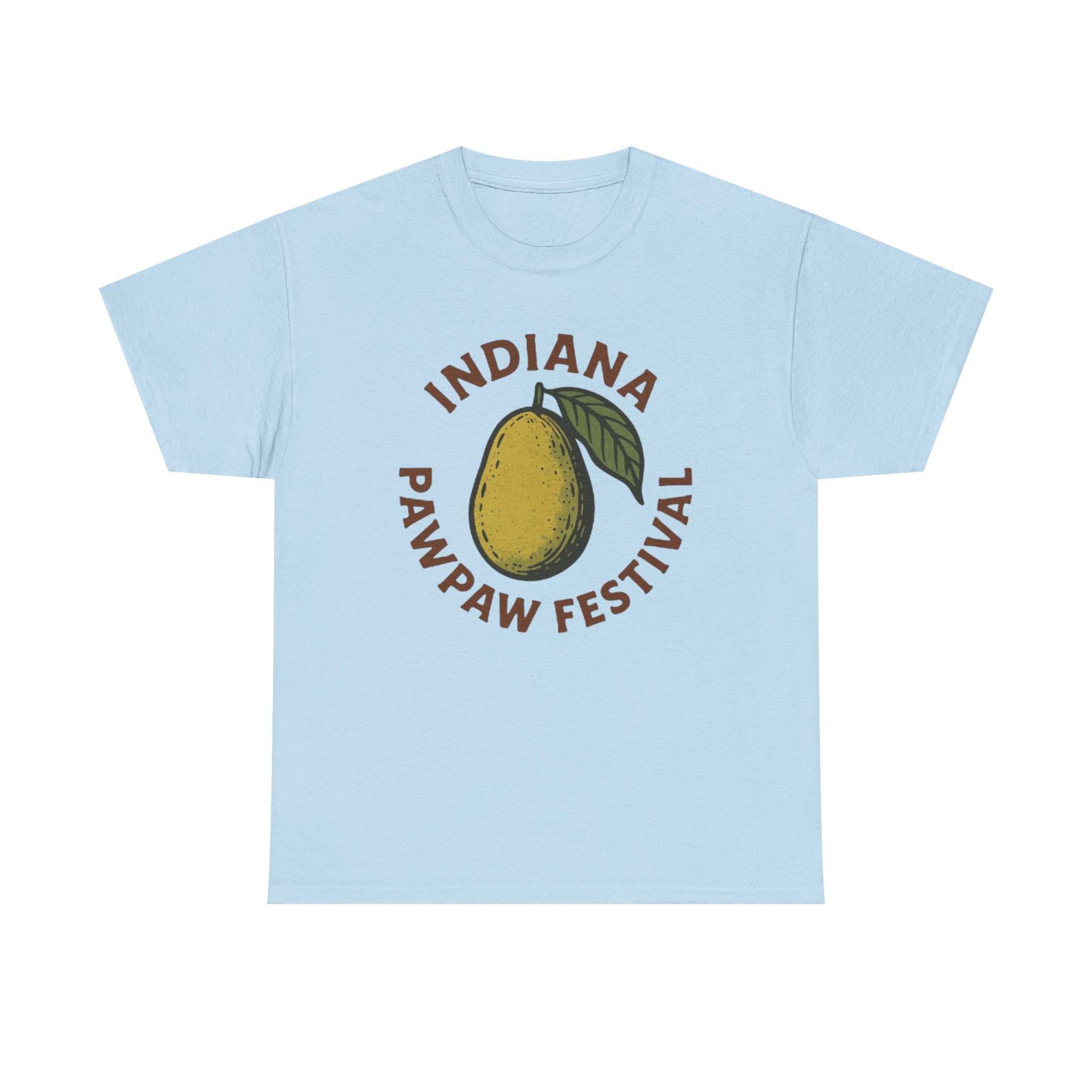 Indiana Pawpaw Heavy Cotton Tee - Image 13