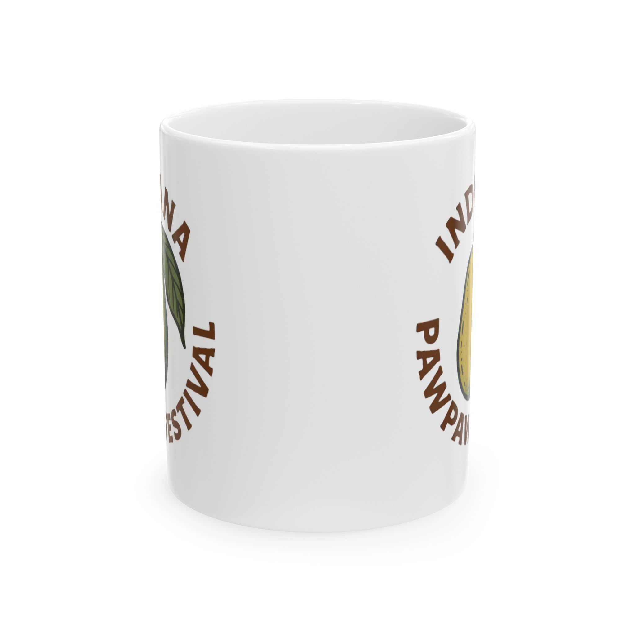 Indiana Pawpaw Ceramic Mug - Image 2