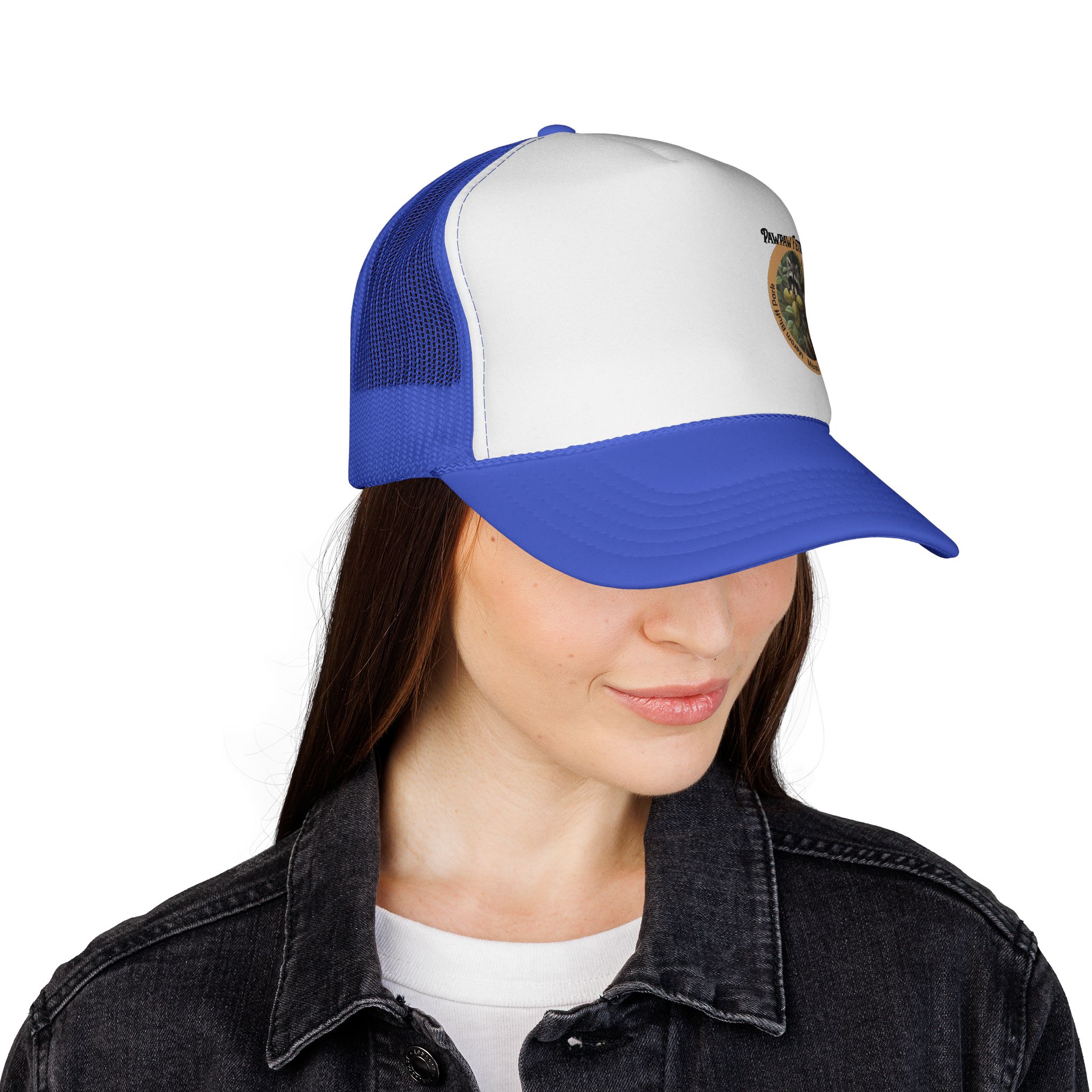 Racoon Pawpaw Trucker Cap - Image 16