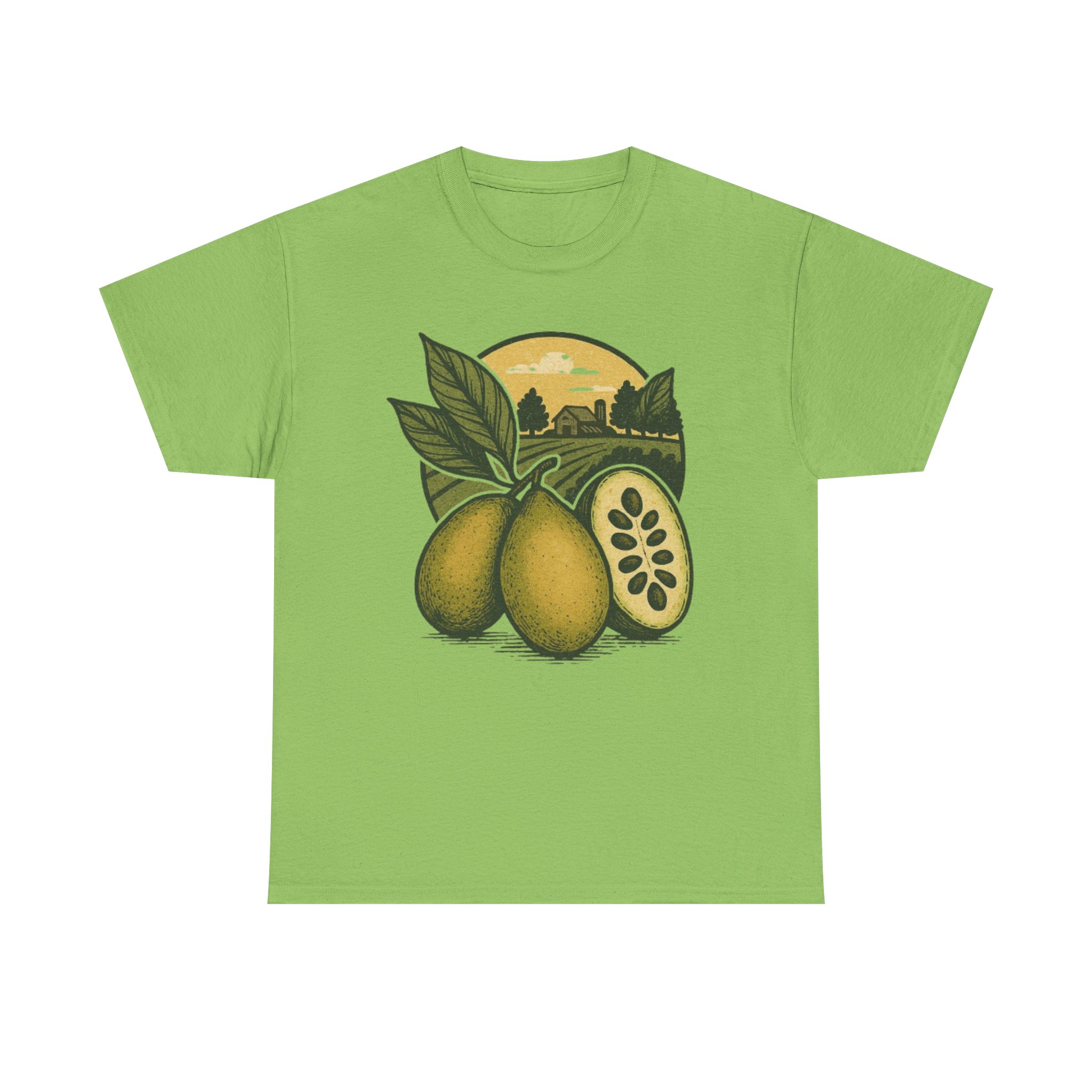 Rustic Pawpaw Heavy Cotton Tee - Image 9