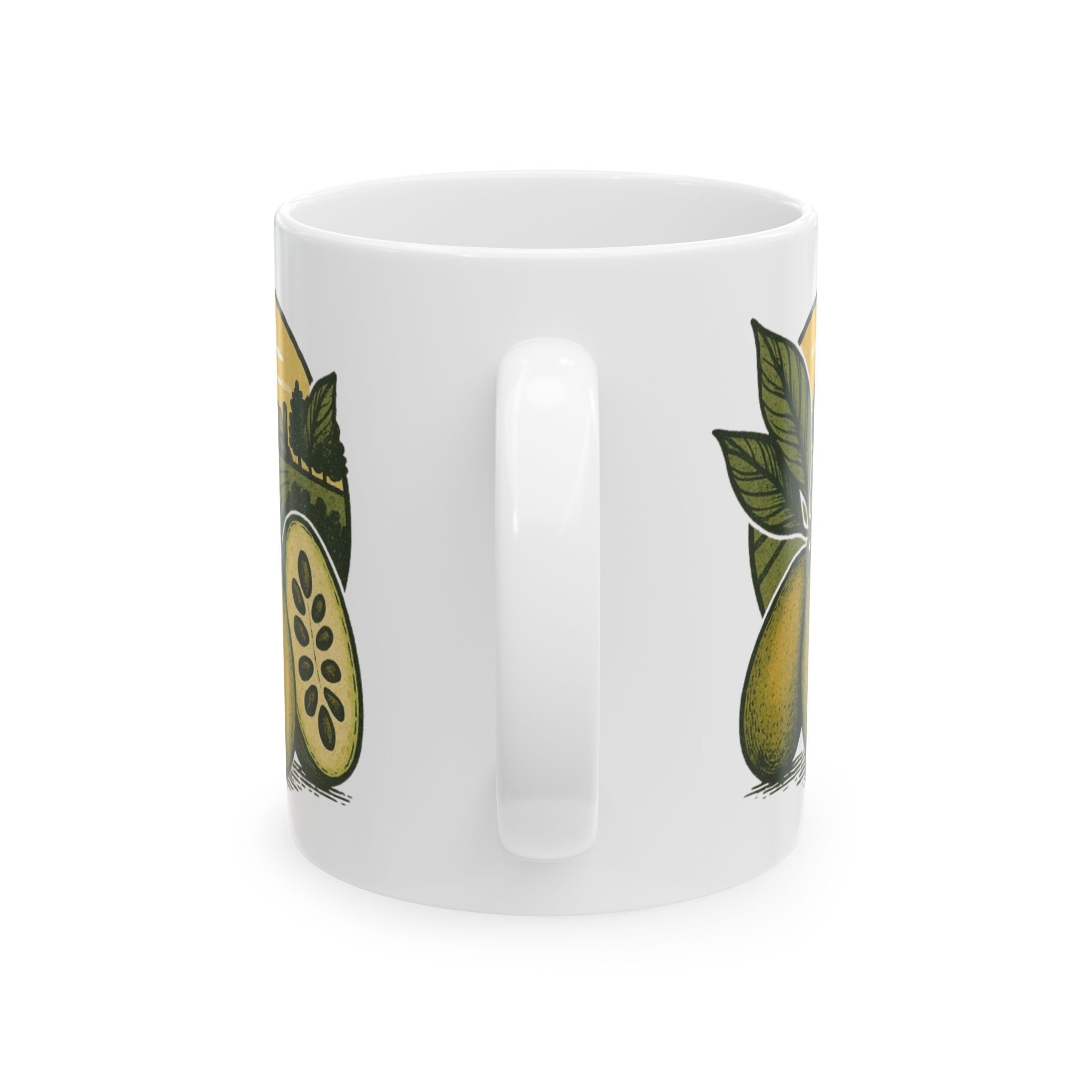 Rustic Pawpaw Ceramic Mug - Image 3