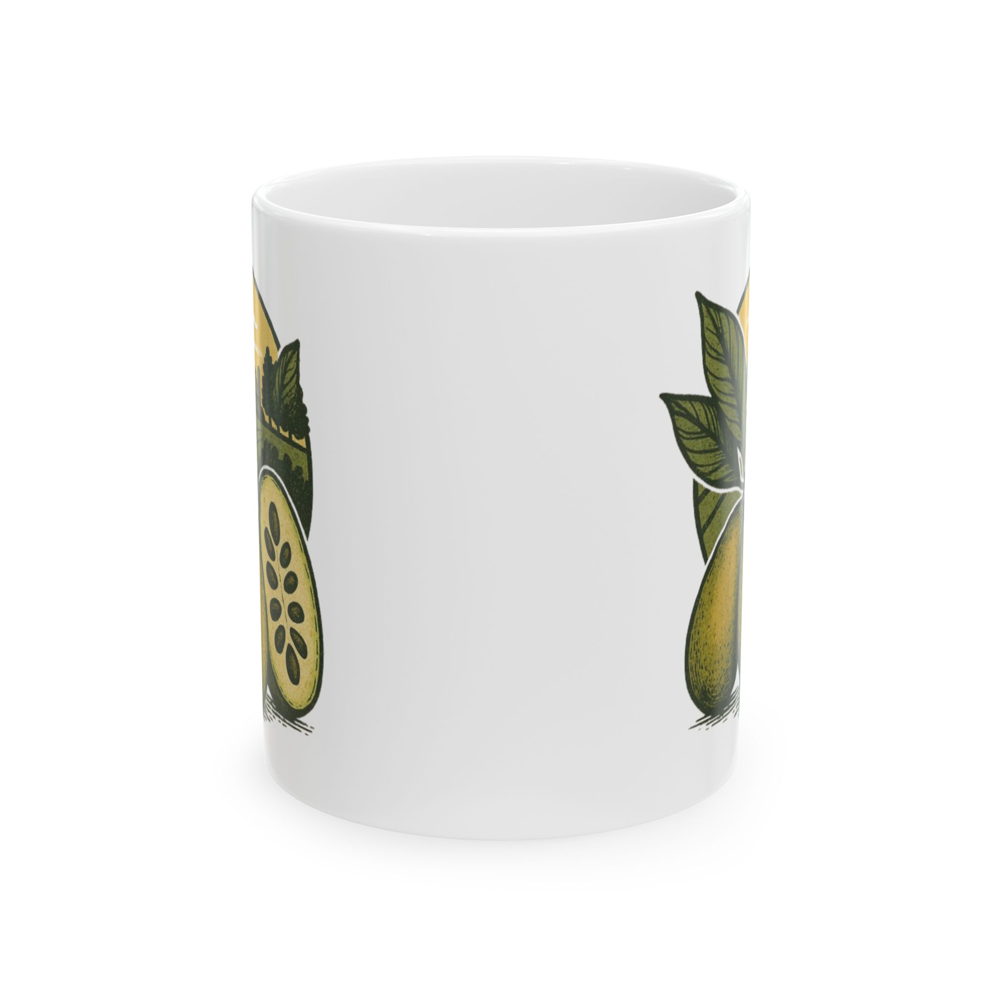 Rustic Pawpaw Ceramic Mug - Image 2