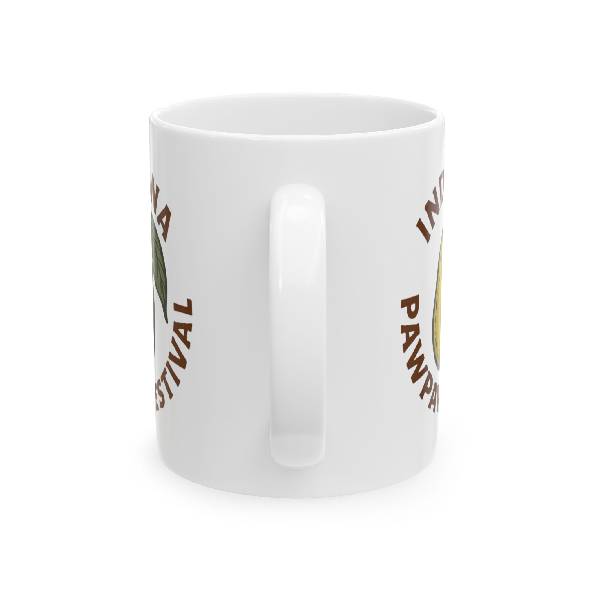 Indiana Pawpaw Ceramic Mug - Image 3