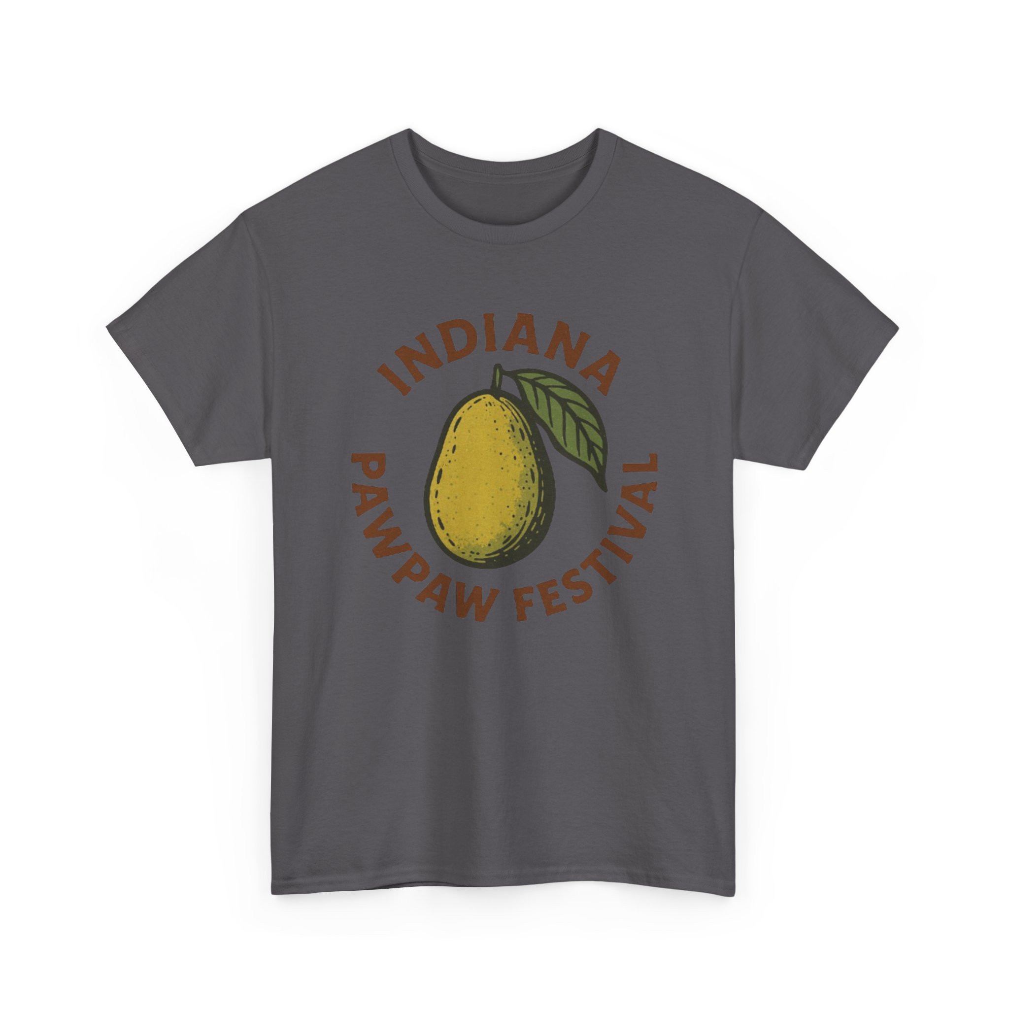 Indiana Pawpaw Heavy Cotton Tee - Image 19