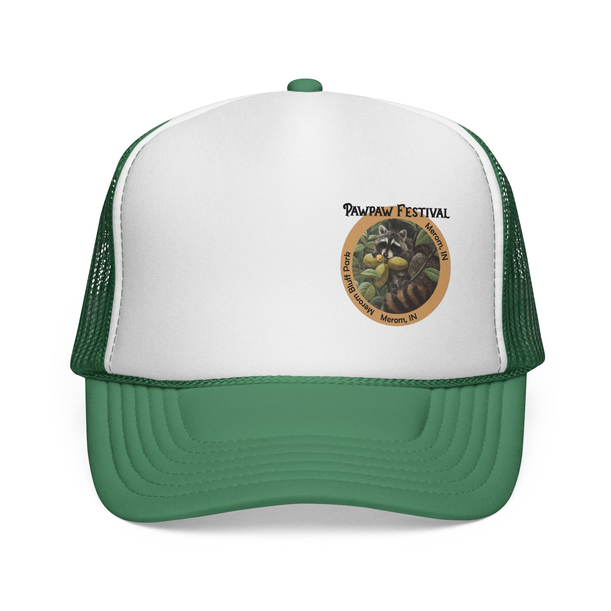Racoon Pawpaw Trucker Cap - Image 5