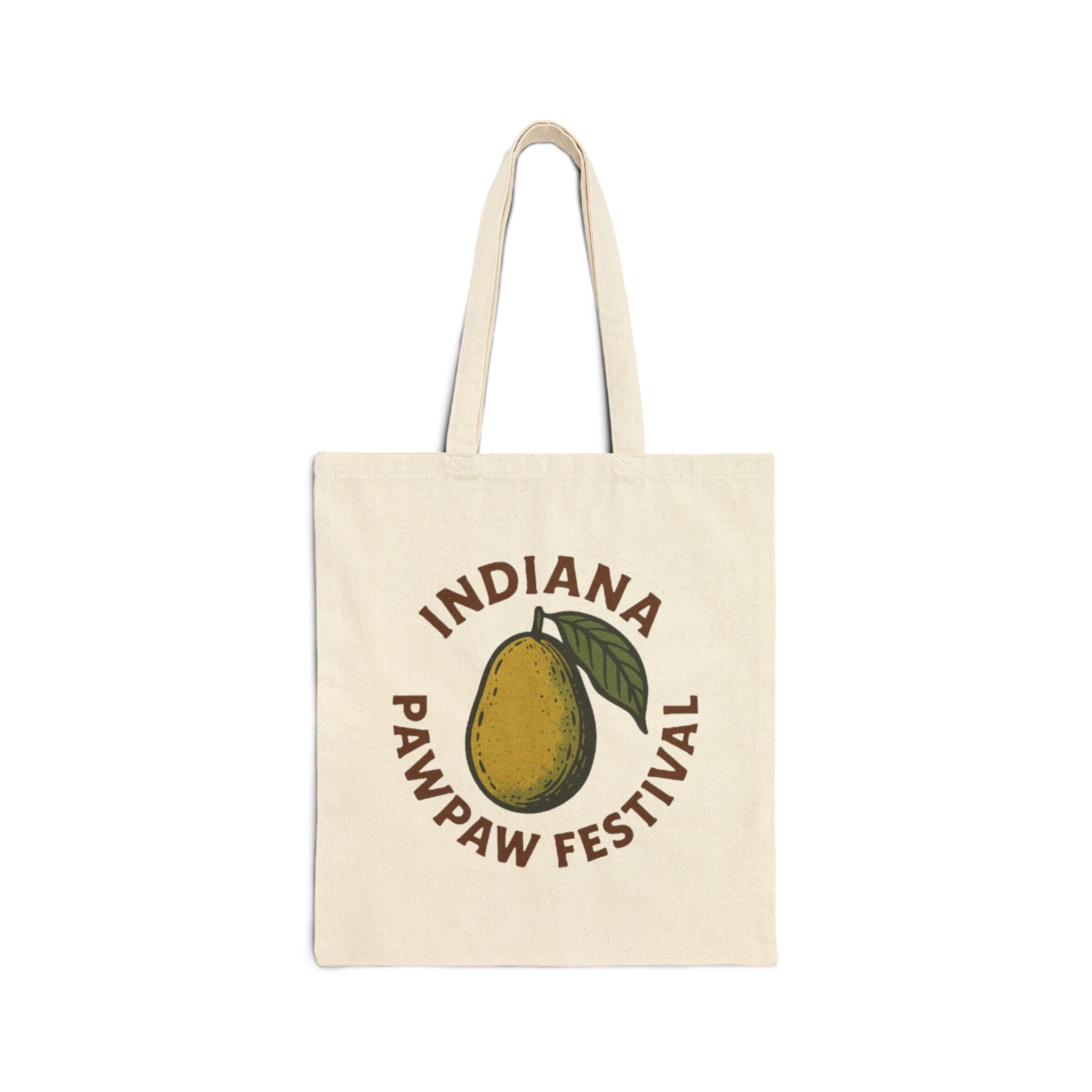 Indiana Pawpaw Festival Canvas Tote Bag