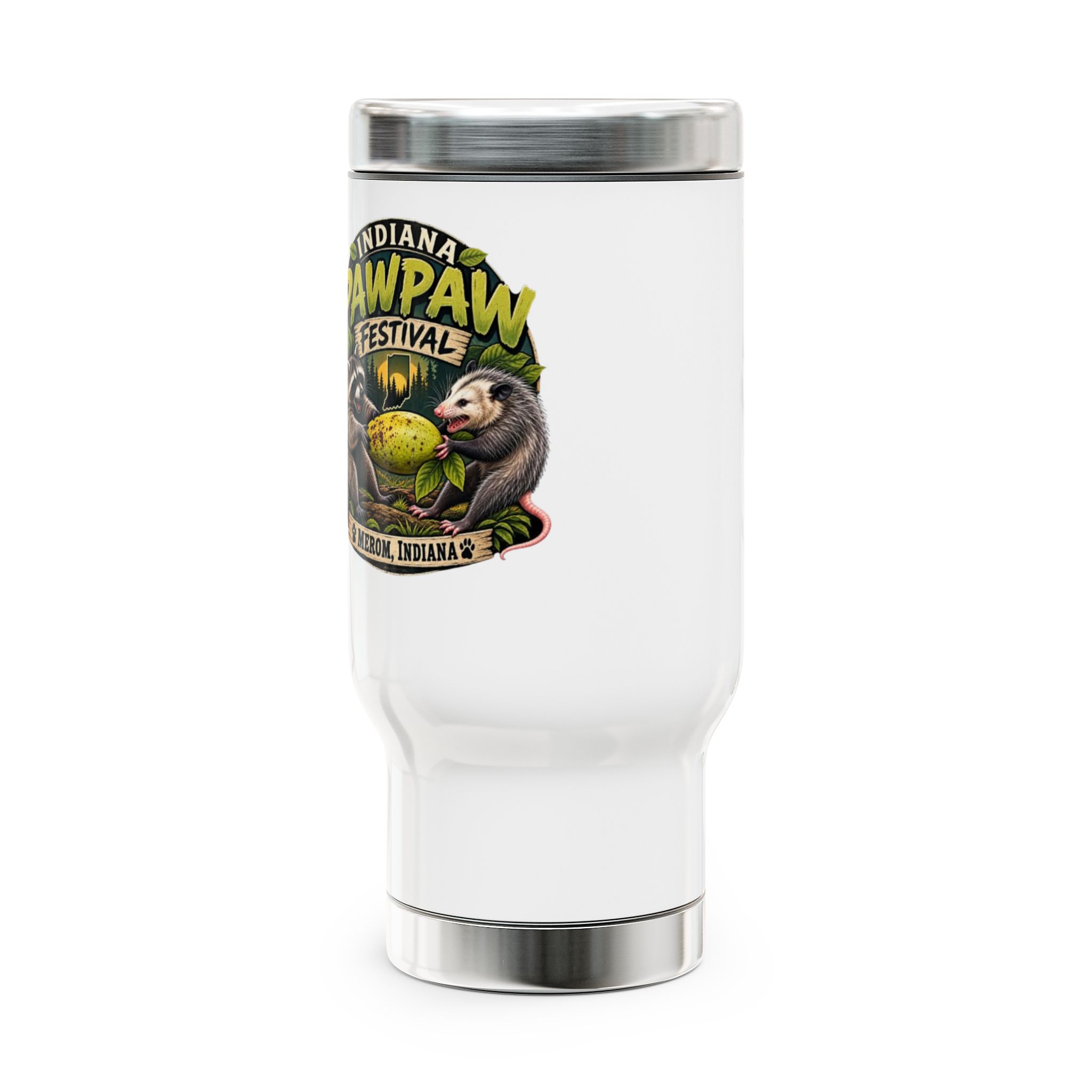 Indiana Pawpaw Travel Mug - Image 2