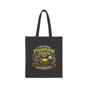 Indiana Pawpaw Canvas Tote Bag