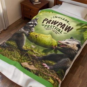 Pawpaw Life Velveteen Plush Blanket
