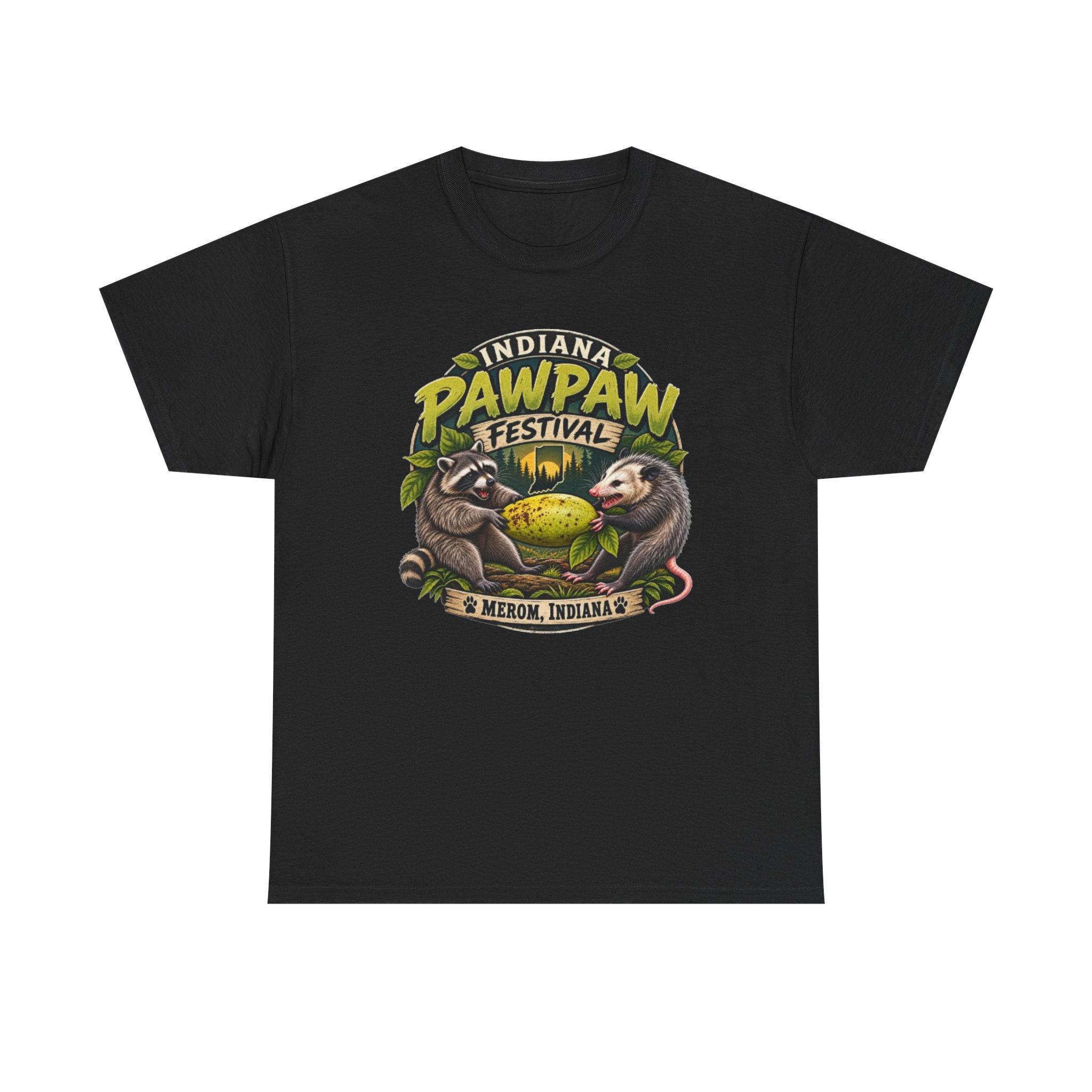 Indiana Pawpaw Heavy Cotton Tee
