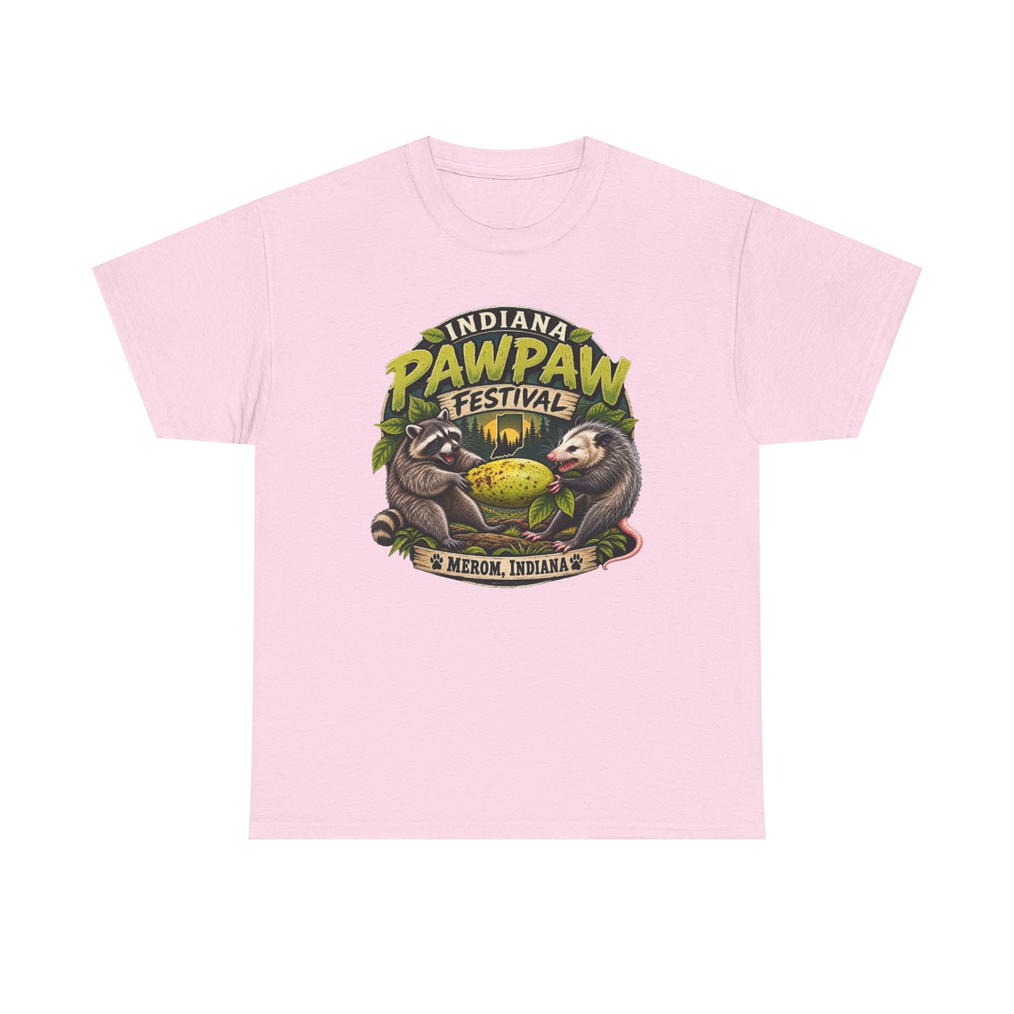 Indiana Pawpaw Heavy Cotton Tee - Image 21